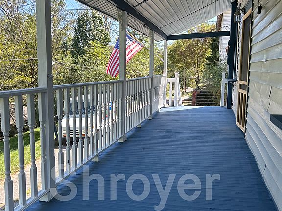 Large front porch