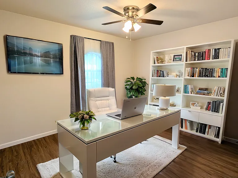 Bedroom 1 as a home office