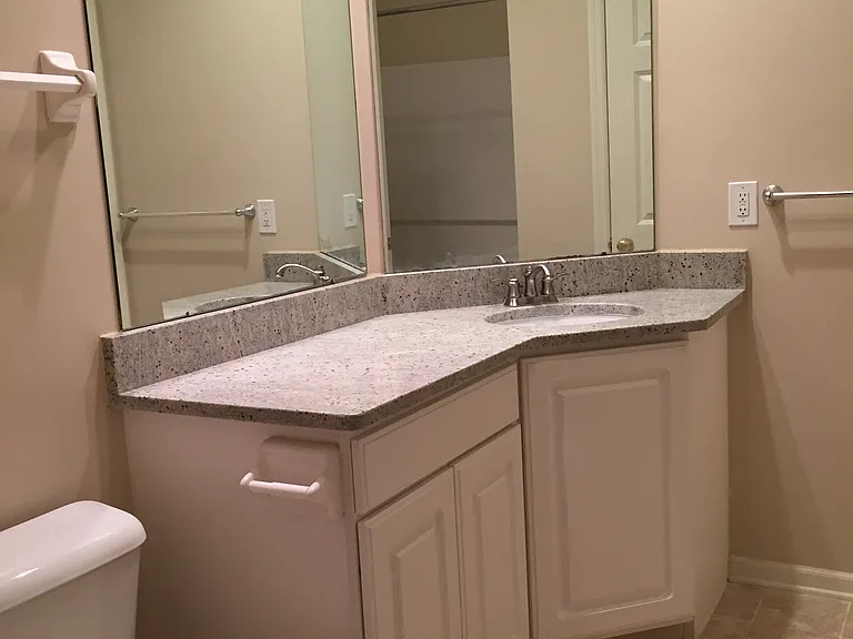 Bathroom with Granite Contertop