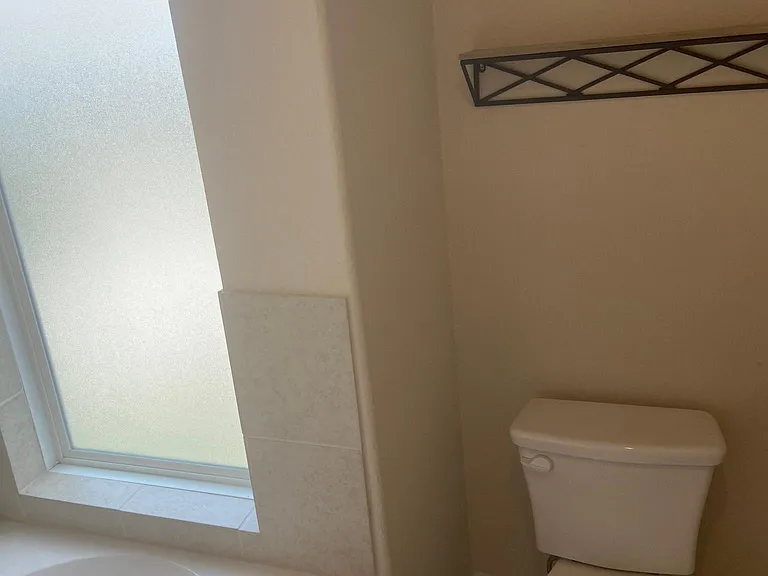 Master bath - left side