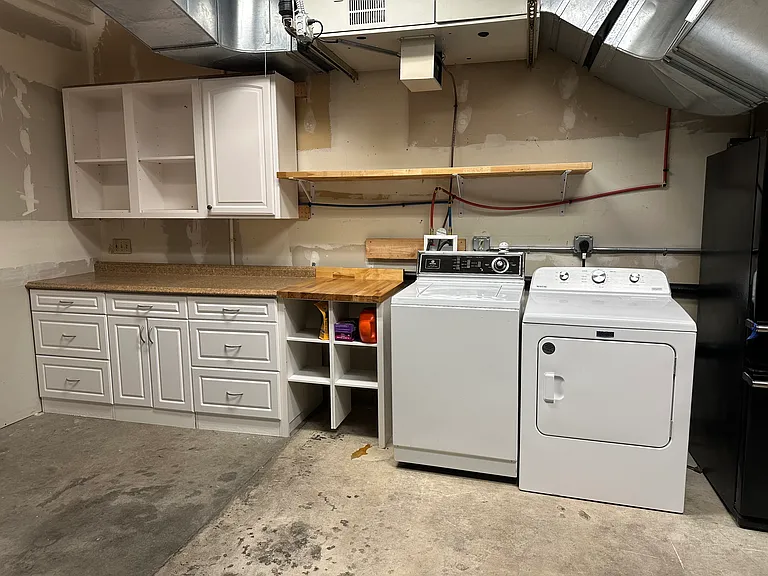 Plenty of room for laundry