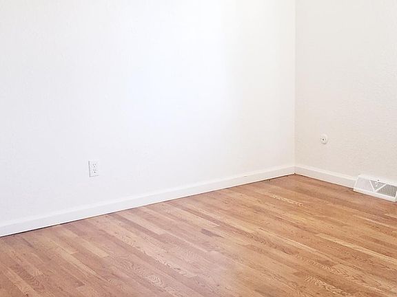 Refinished Real hardwood floors in the living room!