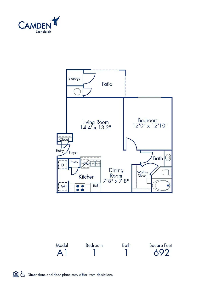 Floor plan A1
