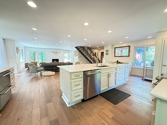 Island view into living room