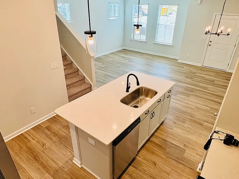 Living/ Dining and open Kitchen View 3