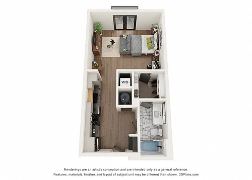Floor plan A01