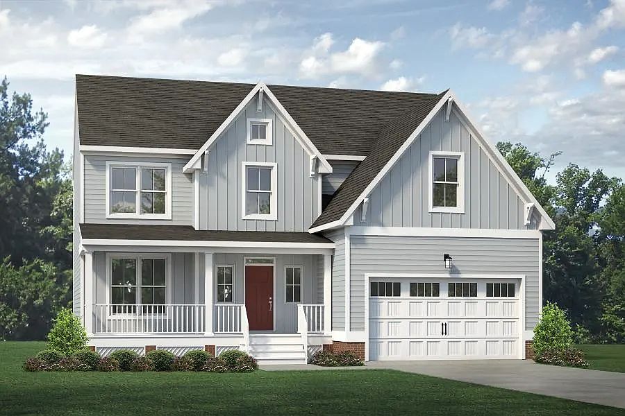 Waverly II A - Farmhouse FH Front Load Garage