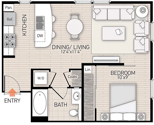 Floor plan Plan A