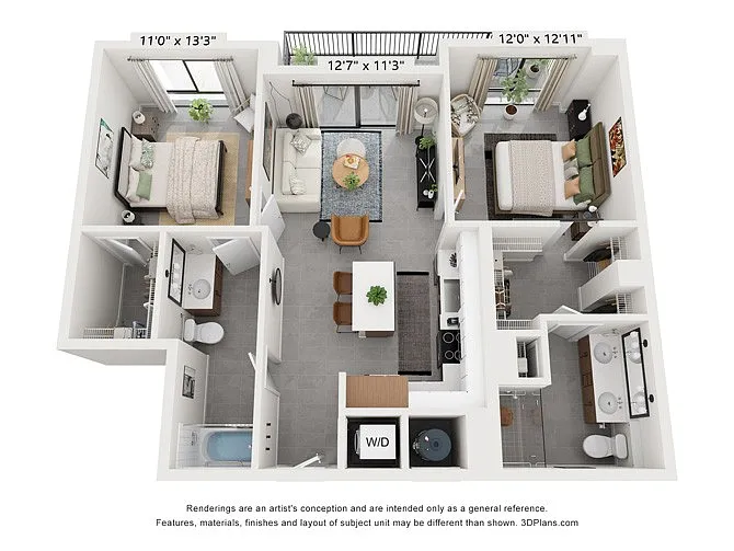 Floor plan B7