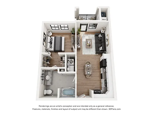 Floor plan A1