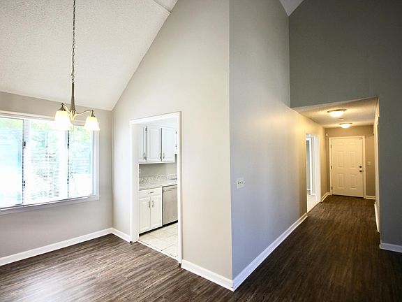 Dining area and hall way from Living Room