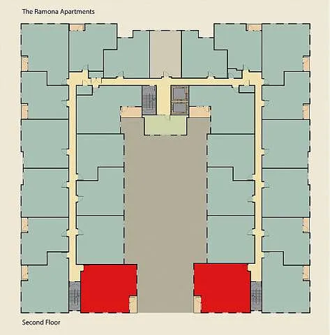 Floor plan 3 Bedroom 2 Bath Plan B