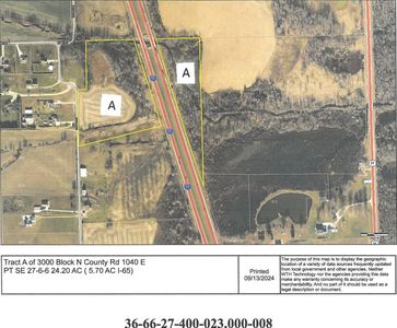 TRACT A On County Rd #3000-N-1040, Seymour, IN, 47274