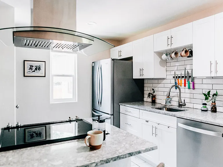 Full kitchen. Thoughtfully stocked with all the tools needed to cook at home.