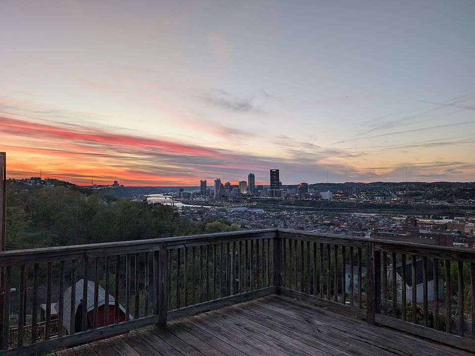 1st floor: view from back deck