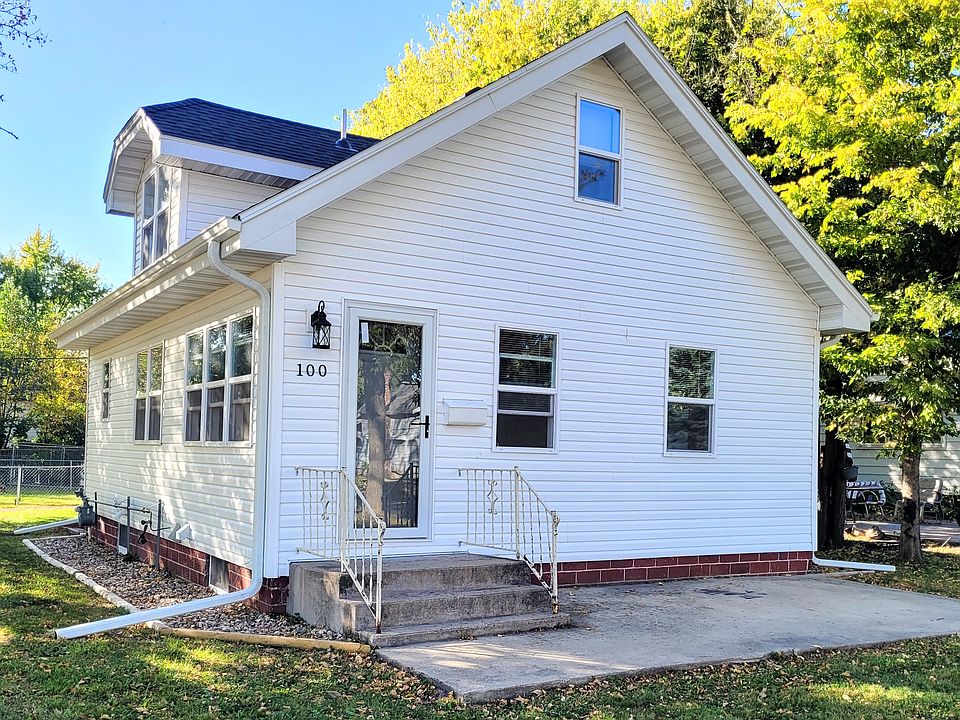 Front entry & patio