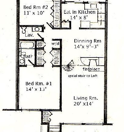 main level floor plan 
