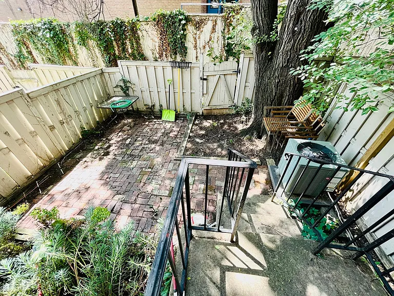 Fenced in yard