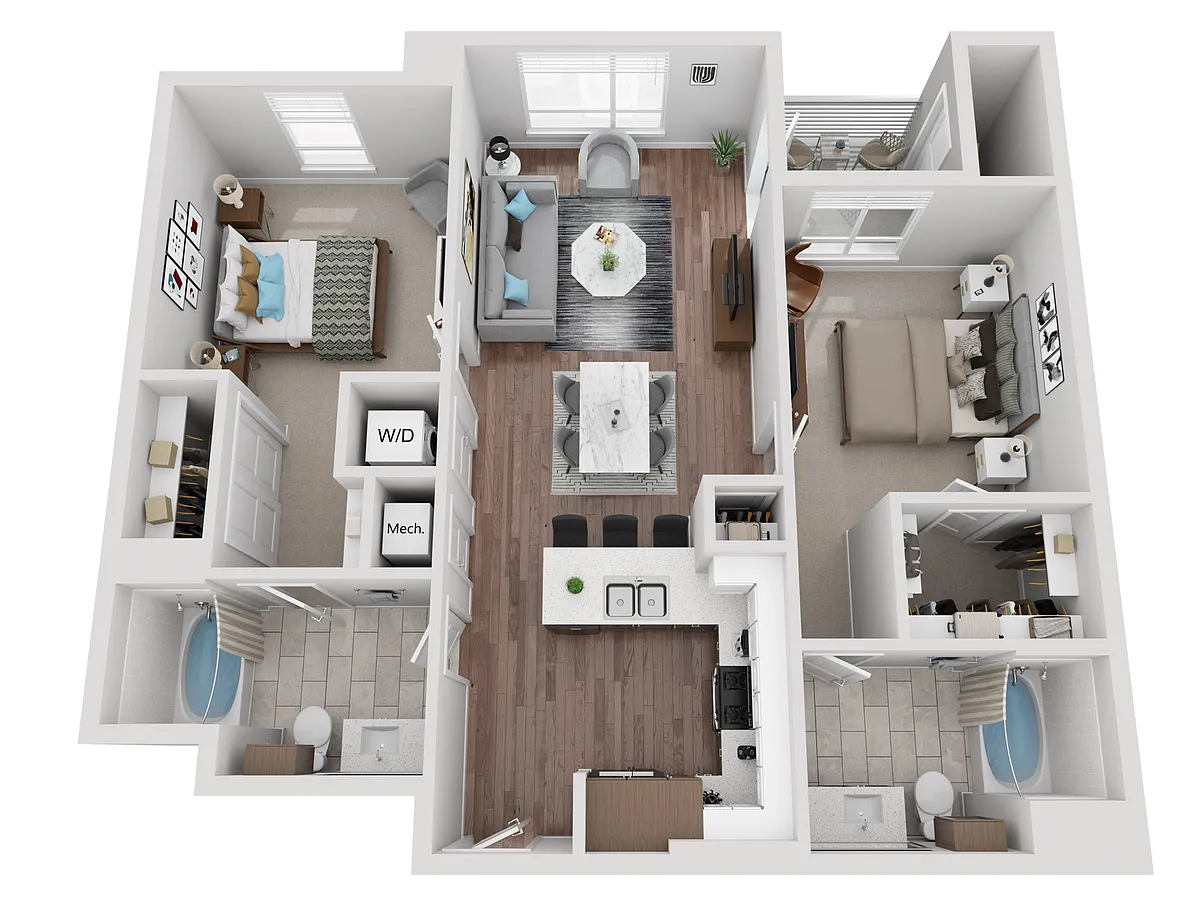 Floor plan B01