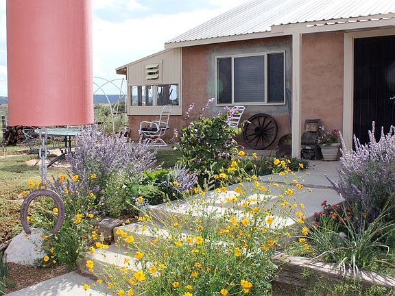 Butterfly garden in front