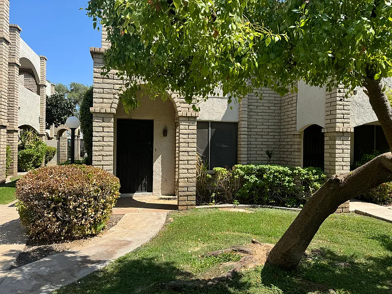 Front door from pool area