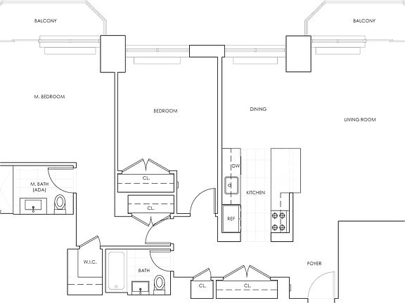2nd image of 235 W 48th St APT 44B