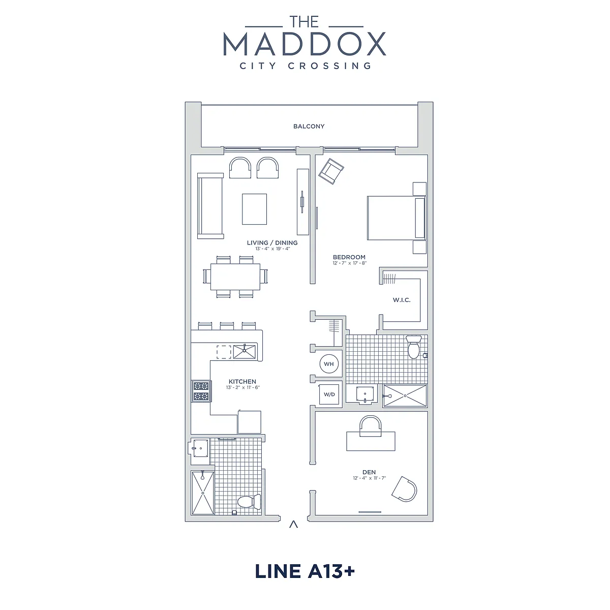 Floor plan A13
