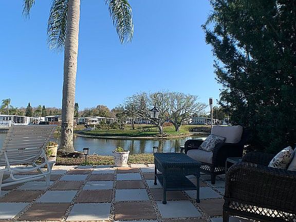 lake view from patio