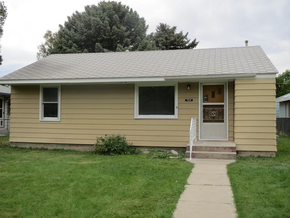 front of the house
