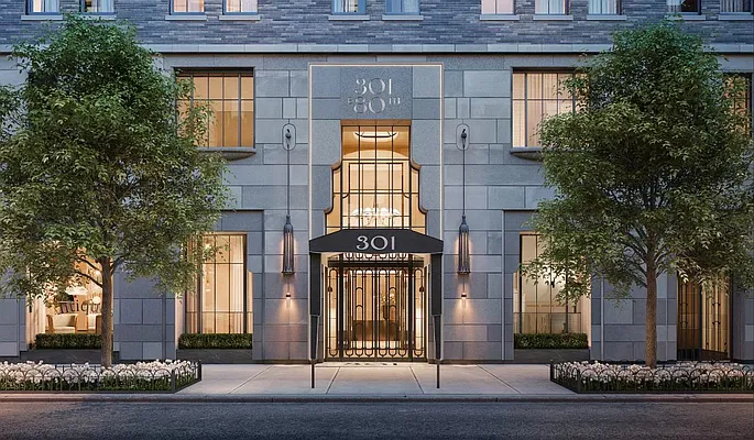 ロンパース ブラックストライプ　80サイズ　house on the hill 301 East 80th Street #9C in Yorkville, Manhattan | StreetEasy