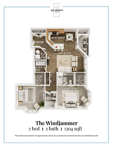 Floor plan Windjammer