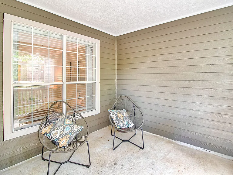 Apartment patio
