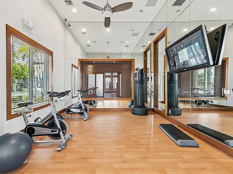 State-of-the-art fitness center