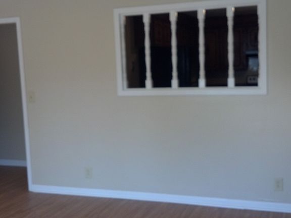 Between LR and kitchen