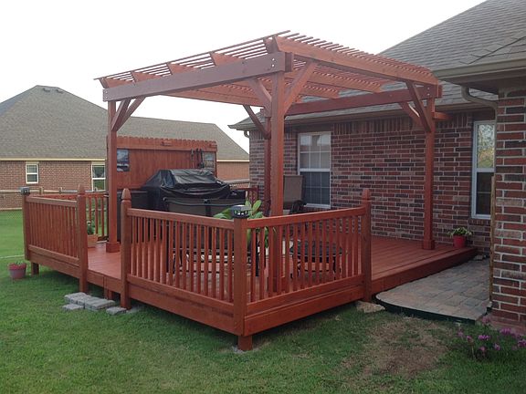 outdoor cooking-pergola