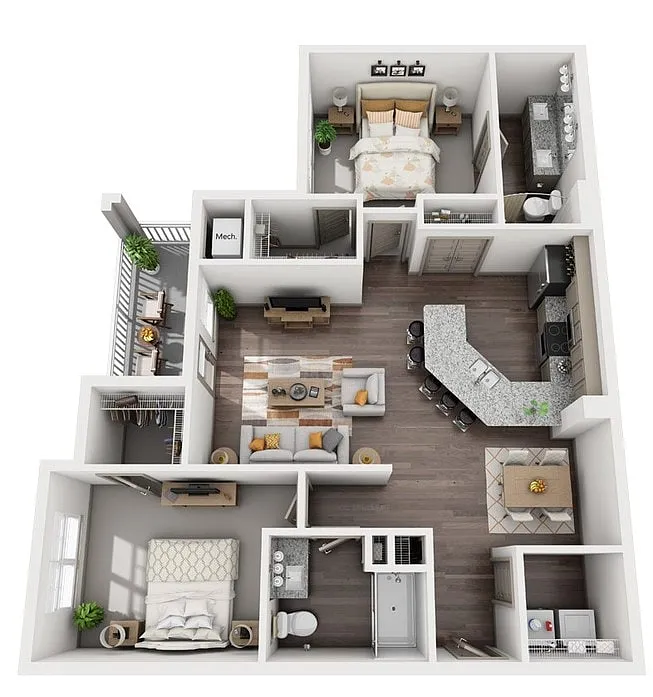Floor plan Pimlico