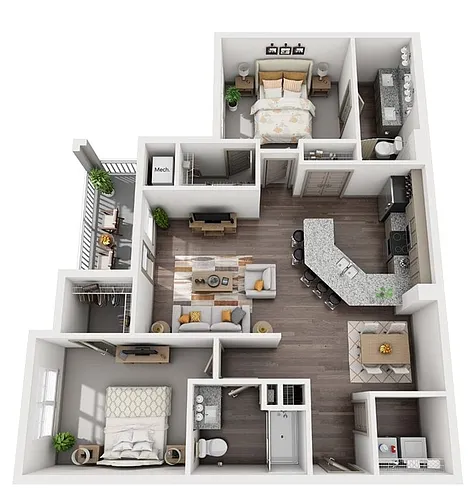 Floor plan Pimlico