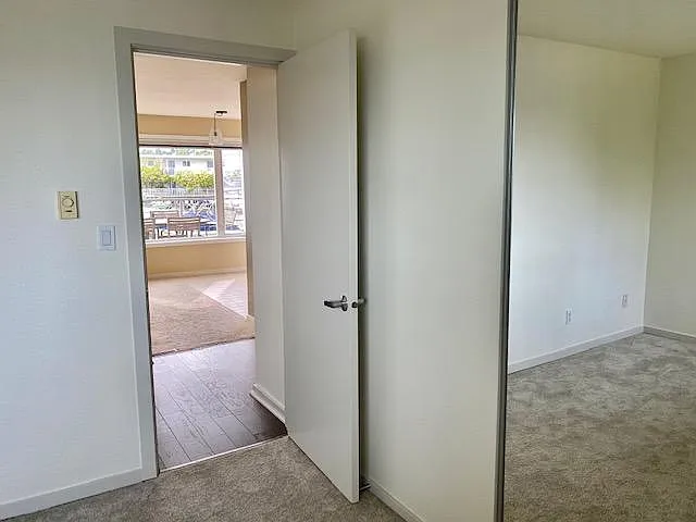 Room 2 view of the livingroom/Lake Washington.