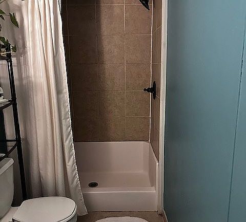 Large walk in shower