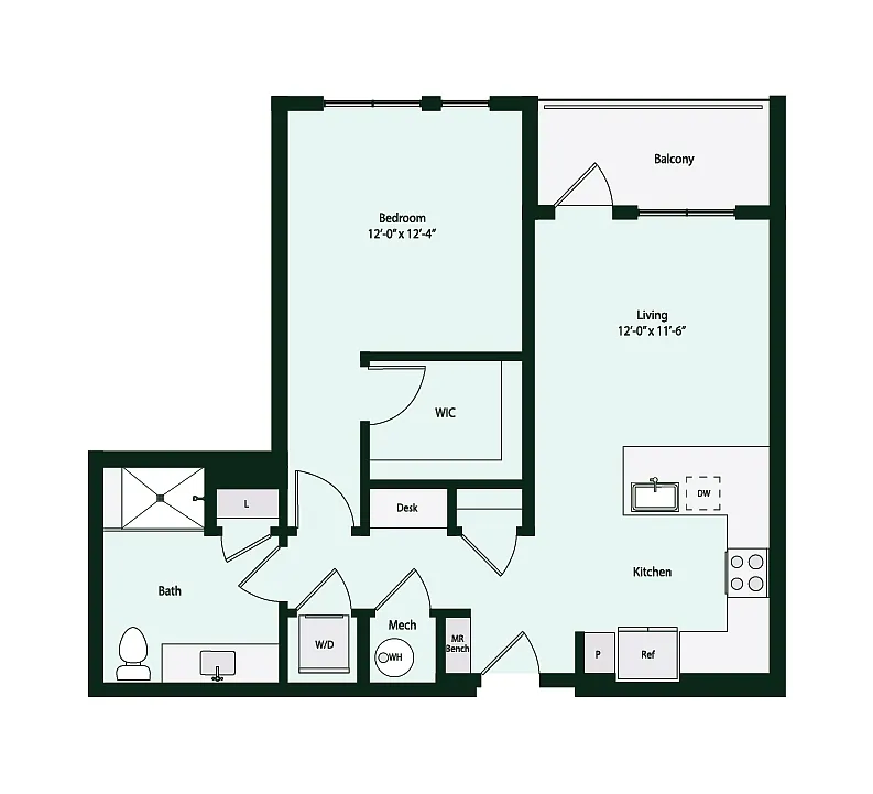 Floor plan A2-3