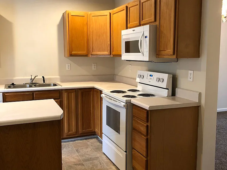 New appliances and flooring