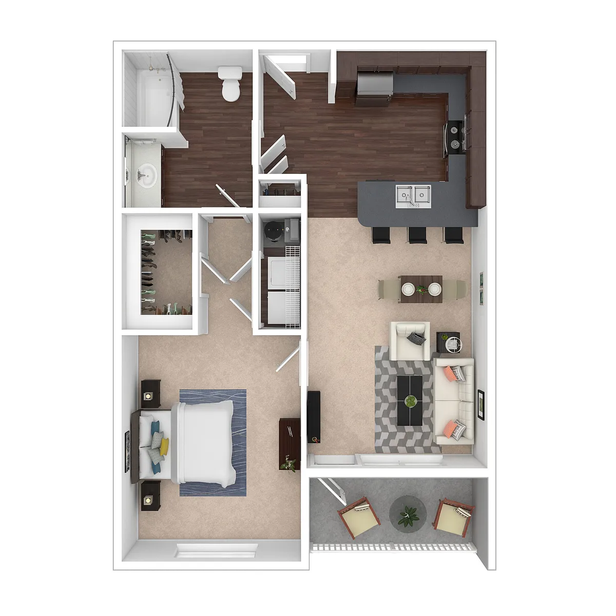 Floor plan The Trent Deluxe