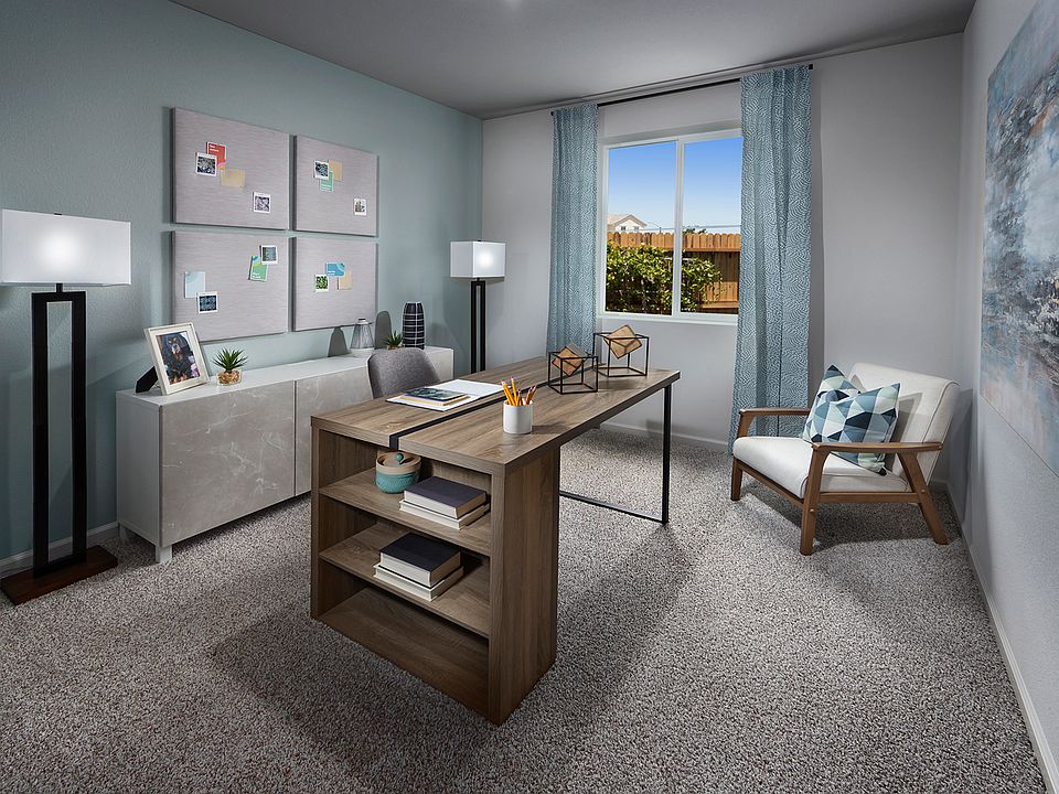 Residence 2 office modeled at a nearby Meritage community.