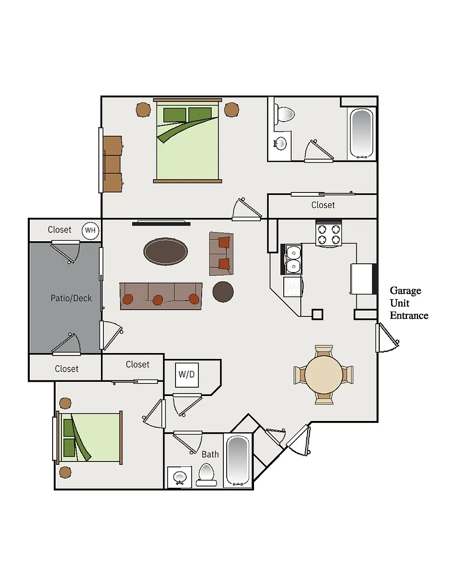 Floor plan 4B