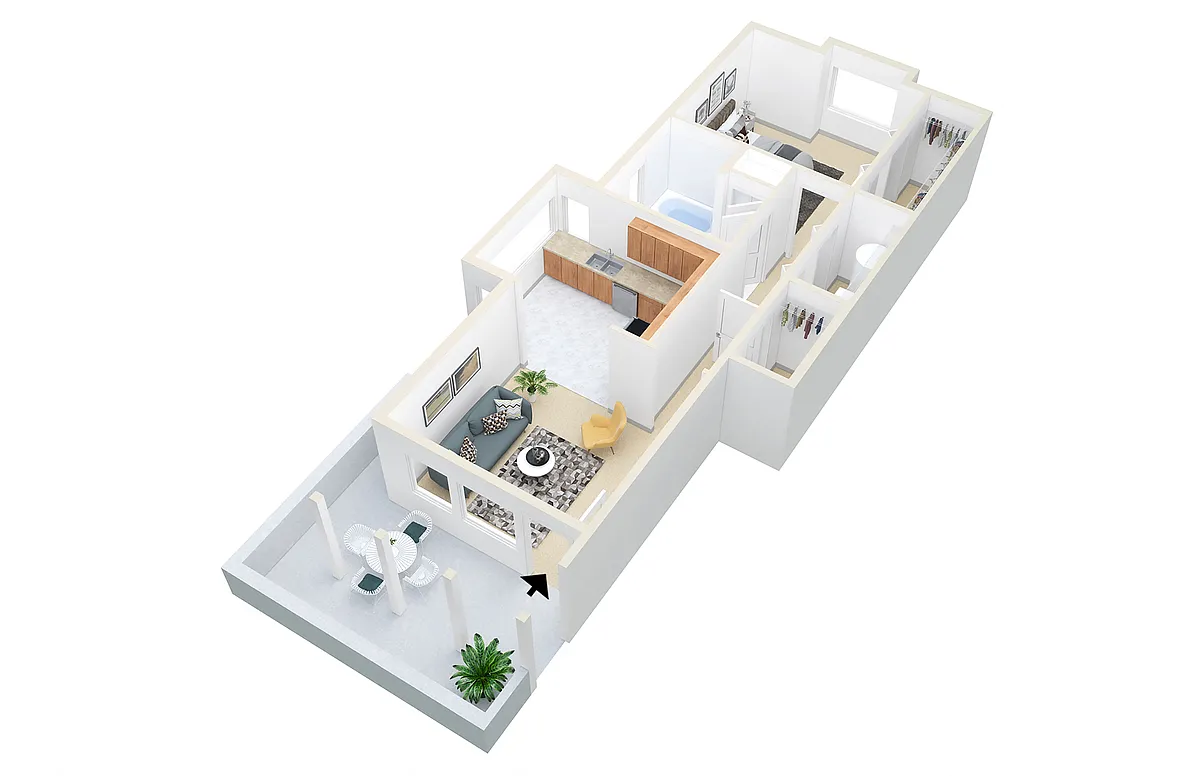 Floor plan A6