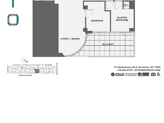 2nd image of 211 McGuinness Blvd APT 717