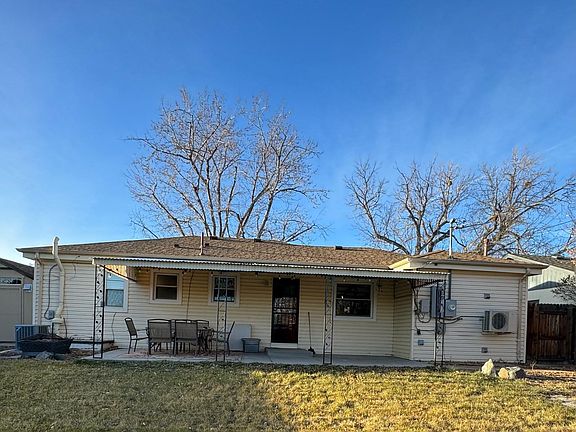 Back view of house
