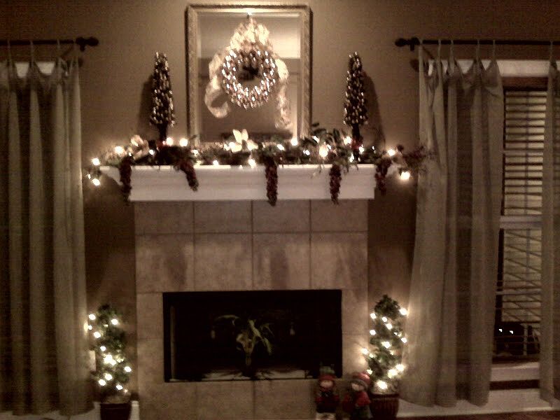 fireplace with gas logs