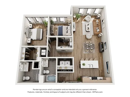 Floor plan B22