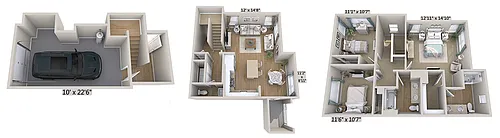 Floor plan C1TH